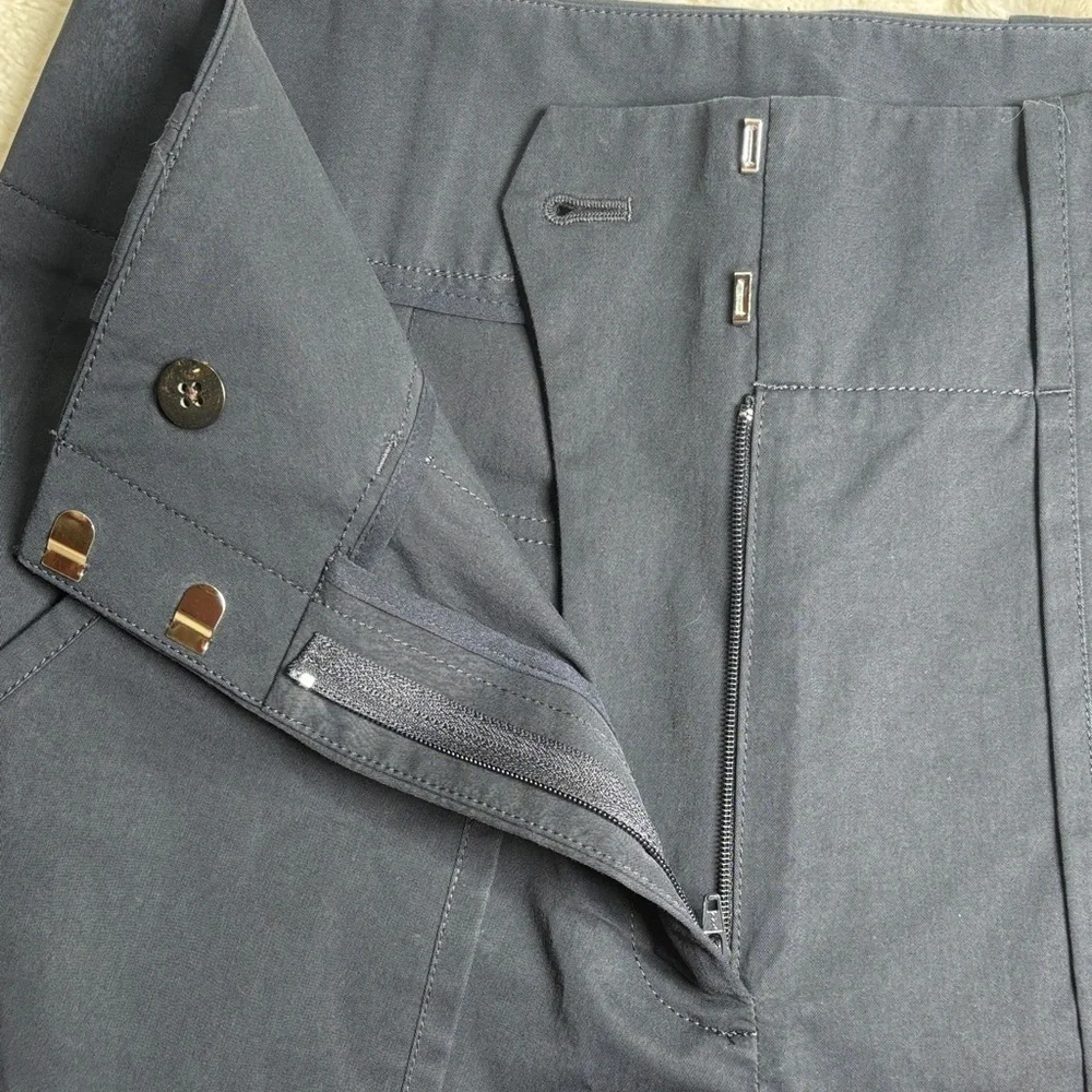 Veronica Beard Mahary High-Waisted ink color Pants